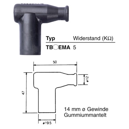 Ngk TB05EMA 8636 Antiparasite