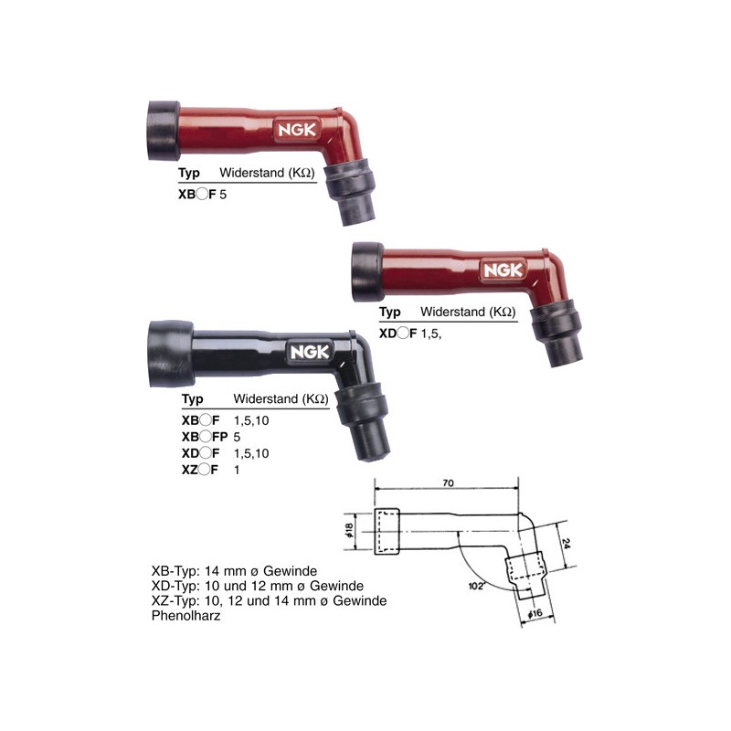 Ngk XD01F 8439 Antiparasite