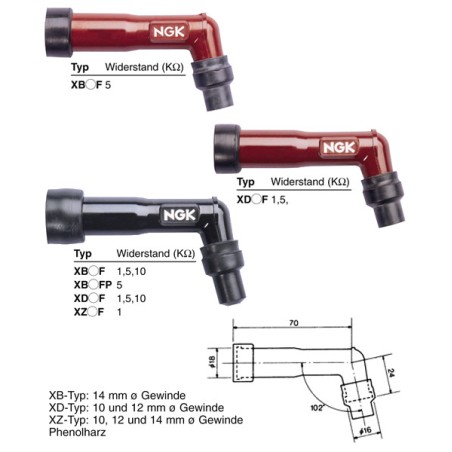 Ngk XD05FP 8641 Antiparasite